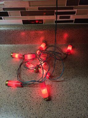 Remington 12 Gauge Shot Gun Shell String Lights Over 8" Red Shells